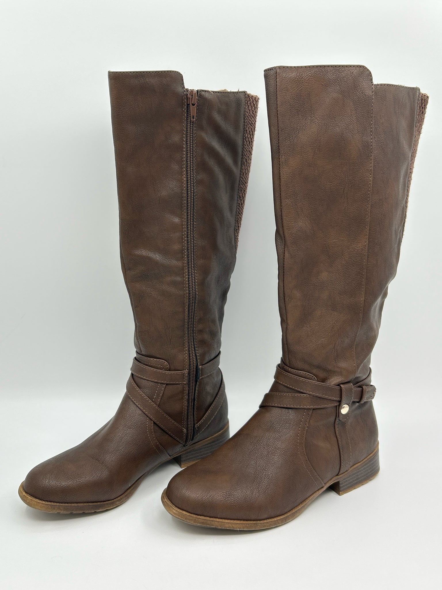 LIFESTRIDE Size 7M Brown Women Boots