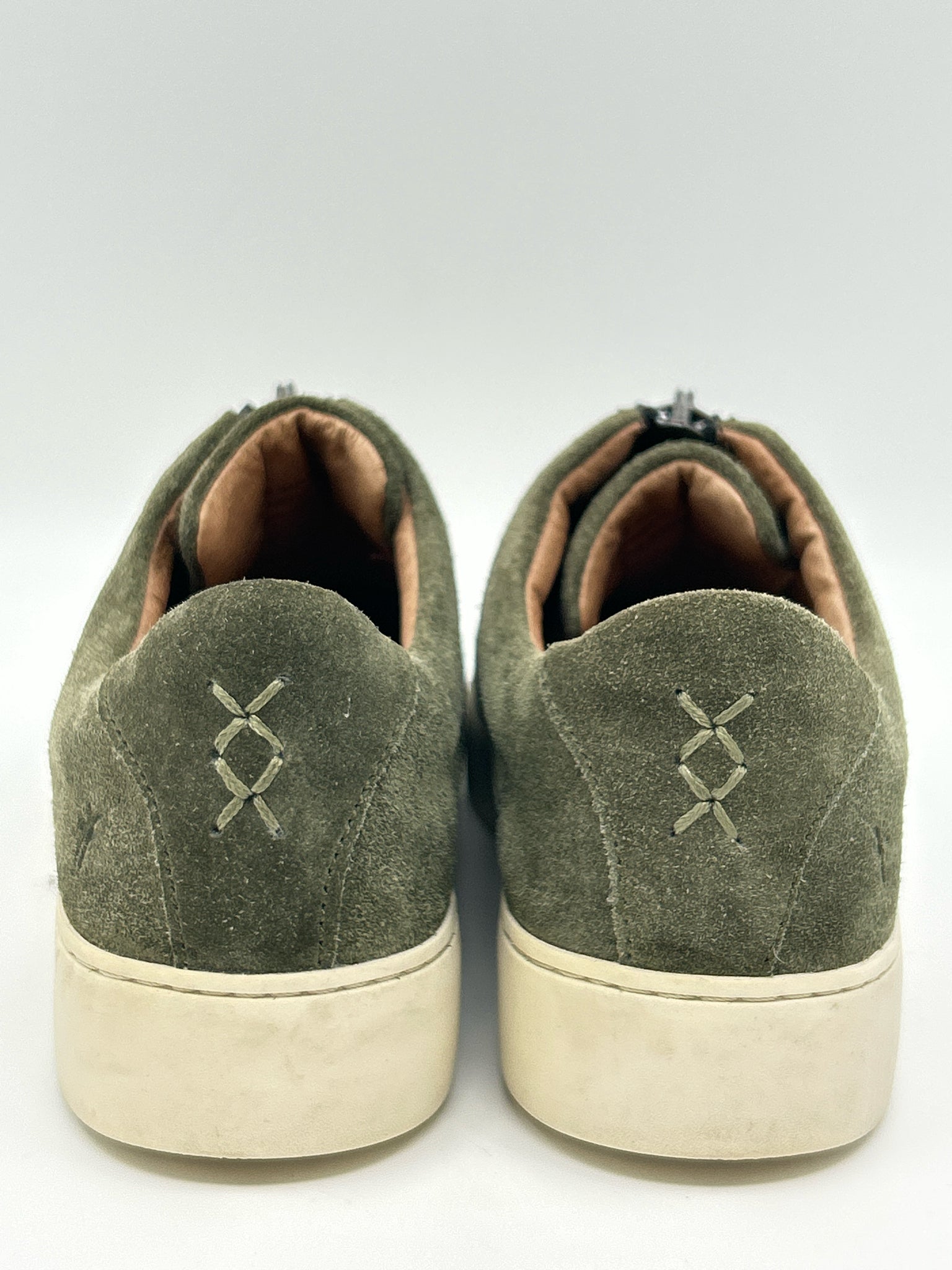 FRYE Size 7.5M OLIVE Women Sneakers