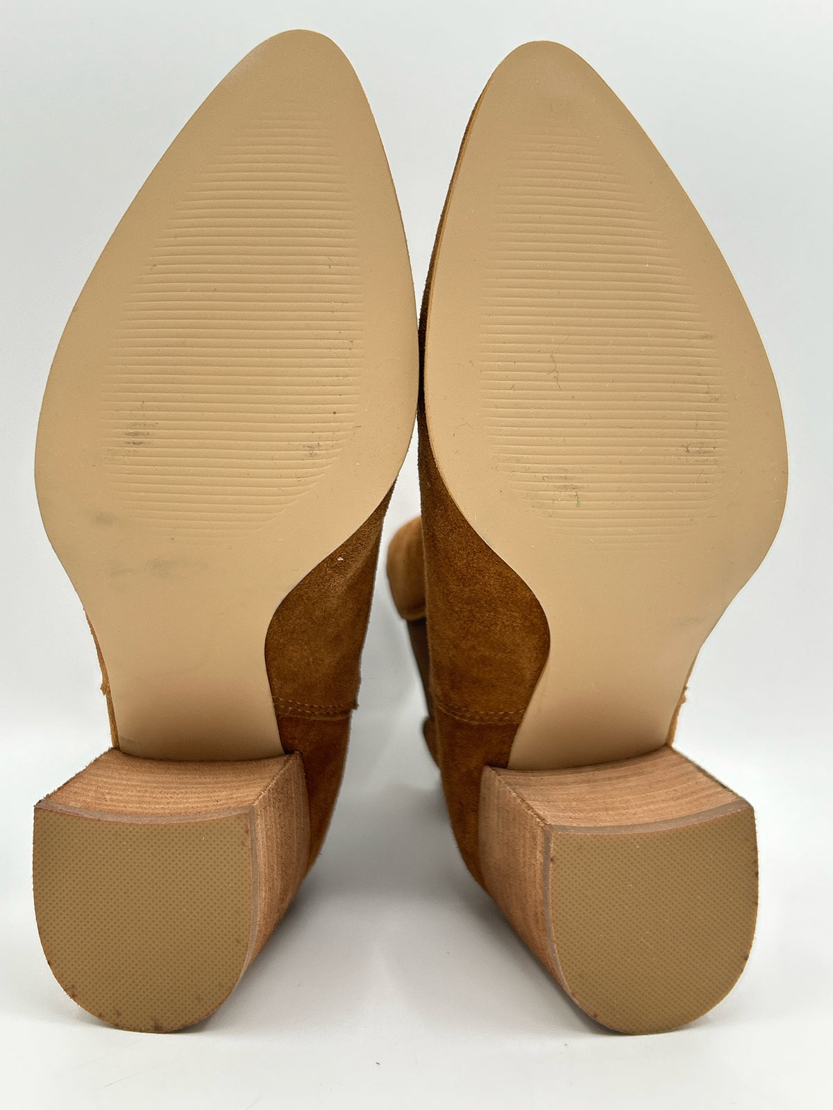 STEVE MADDEN Size 6.5M COGNAC Women Booties