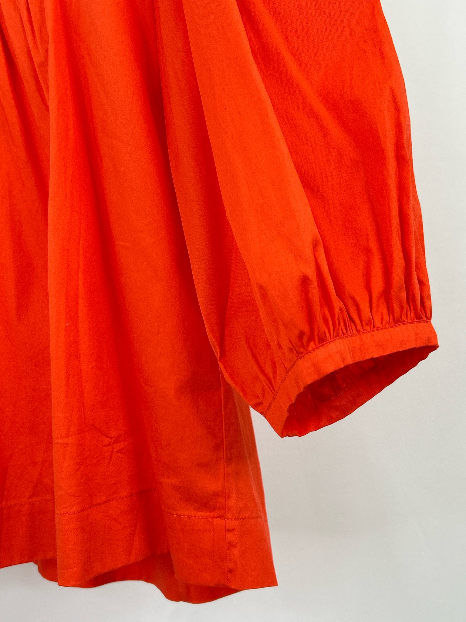 Harshman Size L Coral Women Blouse
