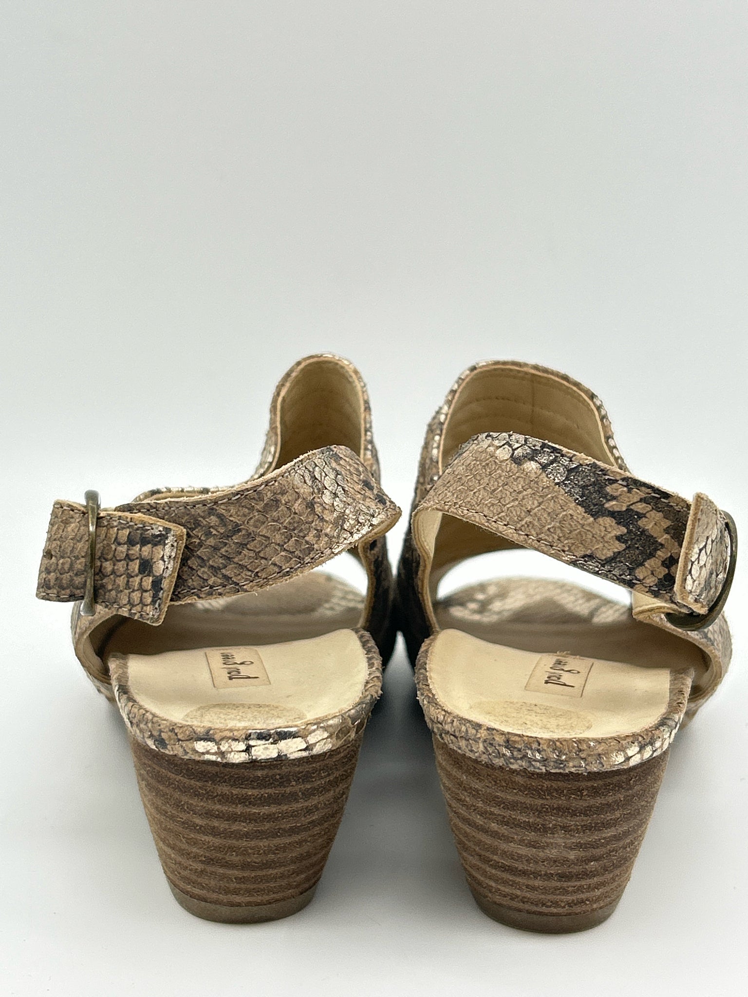 PAUL GREEN Size 6.5 Brown Women Sandal