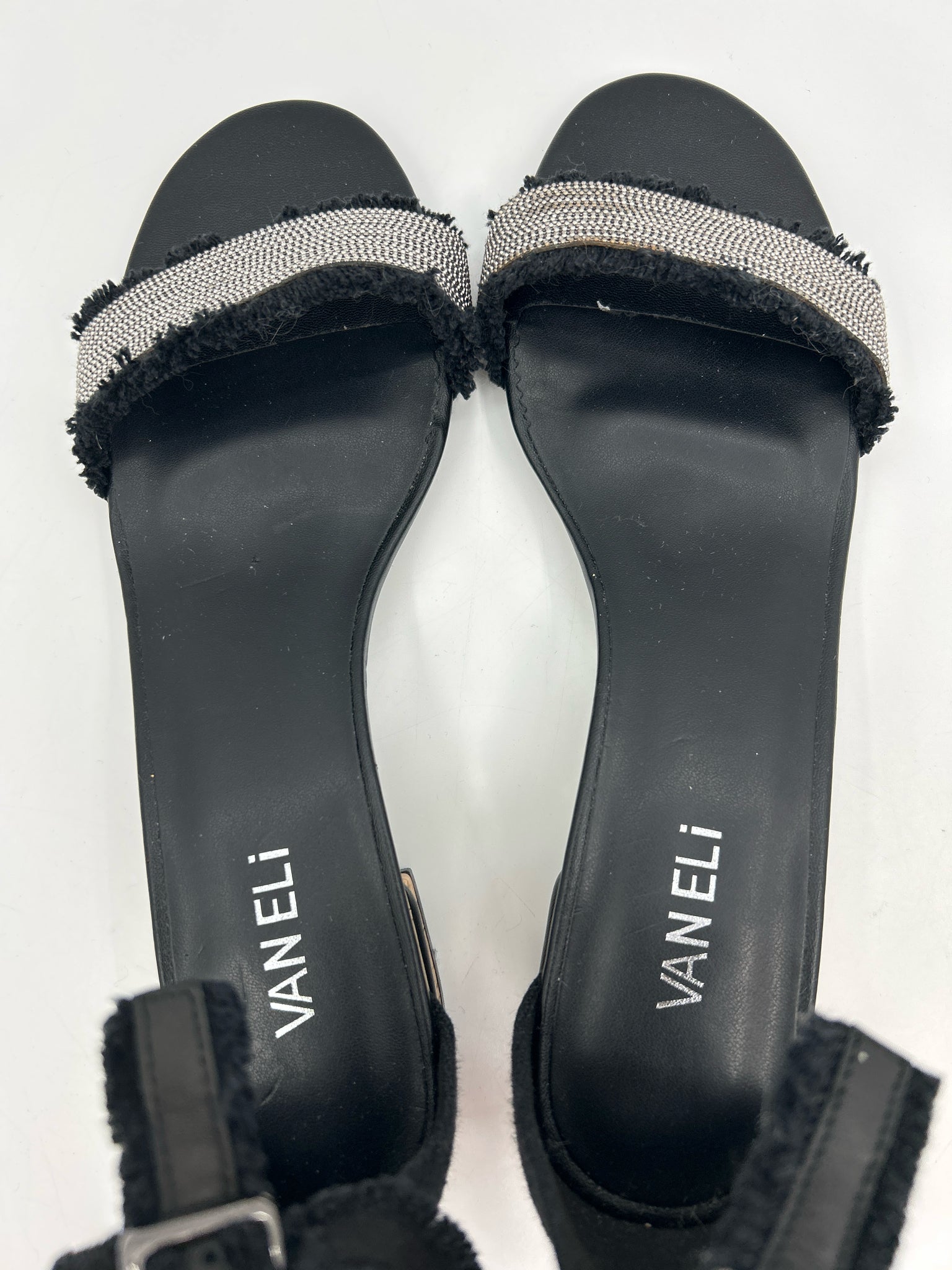 VANELI Size 9.5 Black Women Sandal