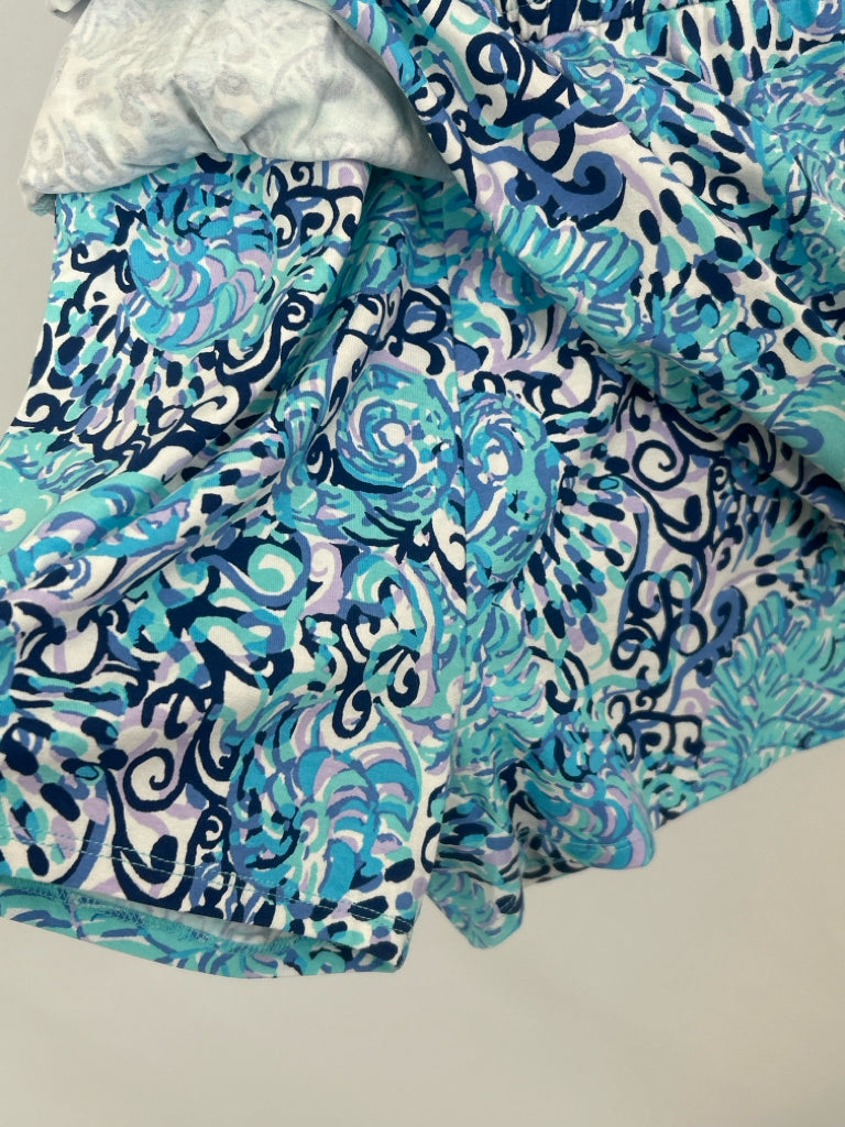 LILLY PULITZER Size S Women's TEAL AND NAVY Dress