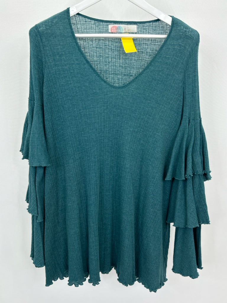 FP Beach Women Size XS Teal Tunic