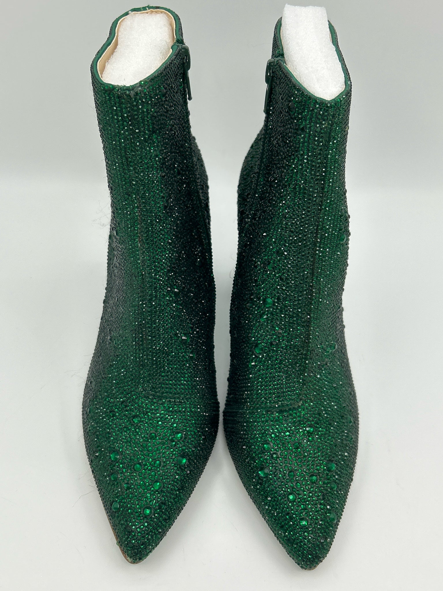BETSEY JOHNSON Size 8M Green Women Booties