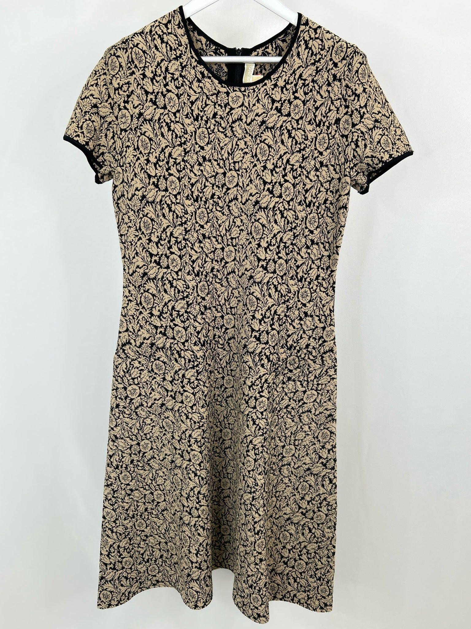 MICHAEL MICHAEL KORS Size XL BLACK AND GOLD Women Dress