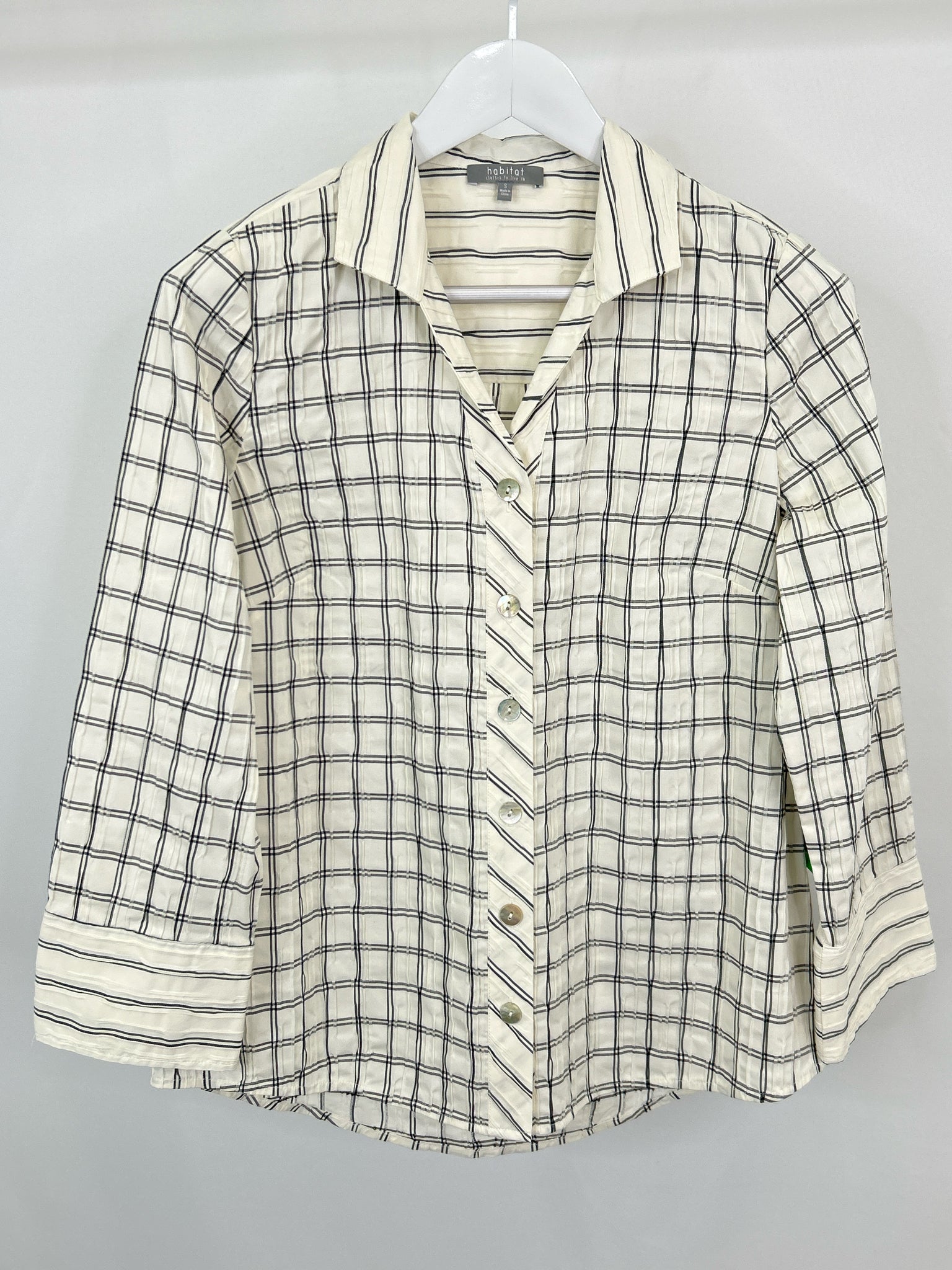 HABITAT Size S White and black Women Tunic