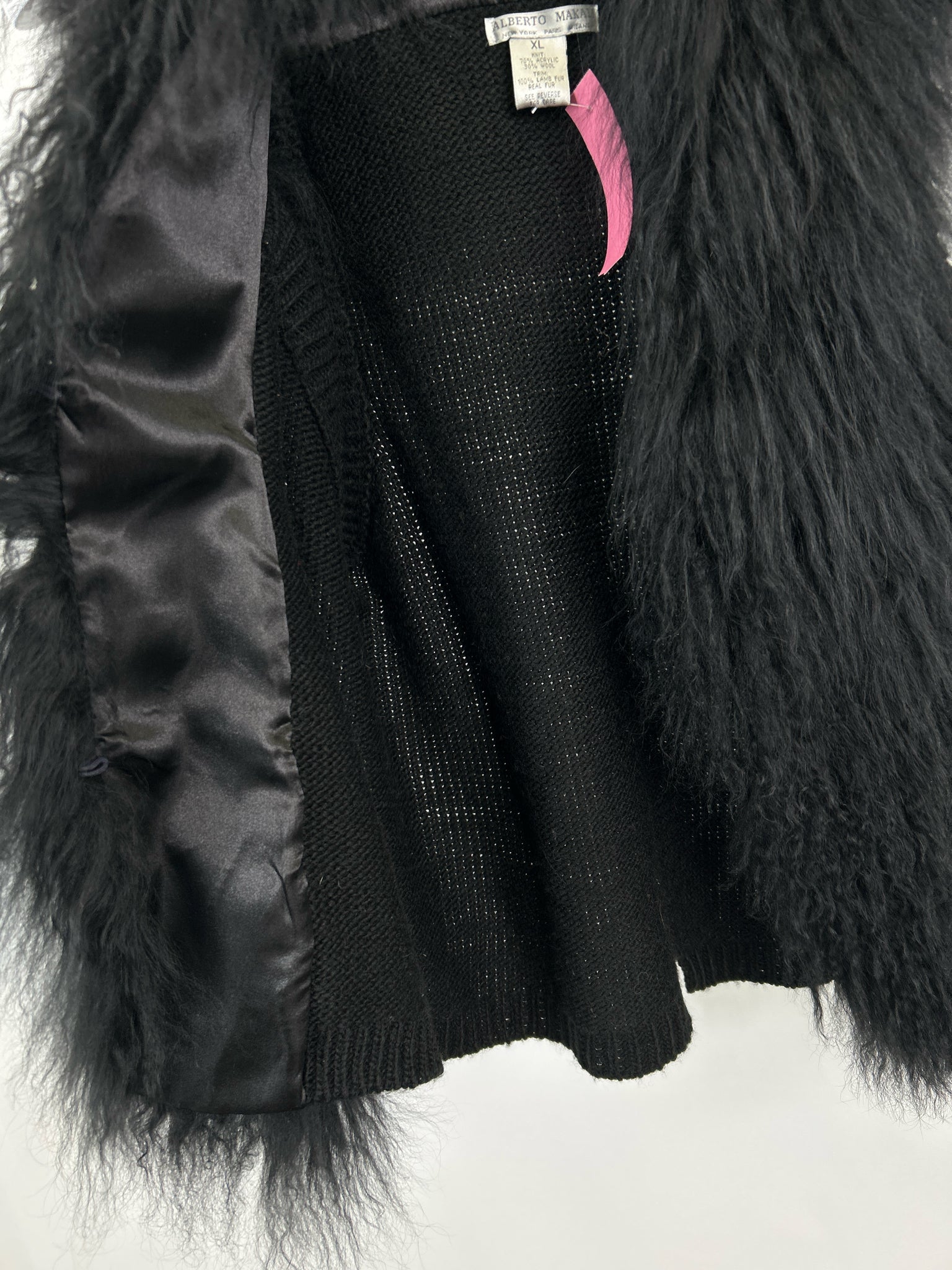 ALBERTO MAKALI Size XL Black Women Vest