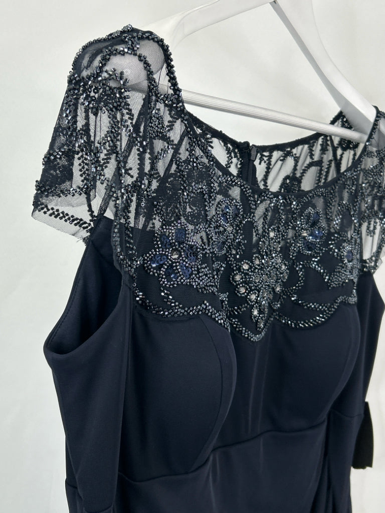 XSCAPE Size 18W Navy Women's Dress