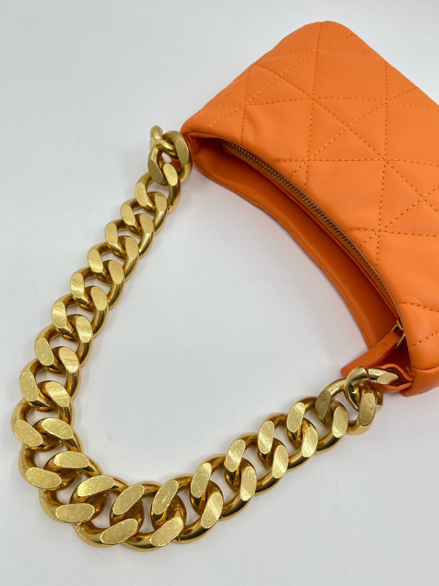 MANGO MNG Orange Women Purse