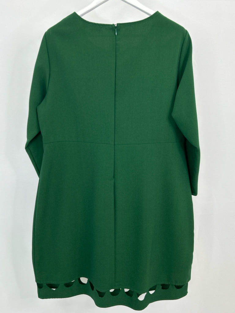 SHOSHANNA Women Size 1X Green Dress