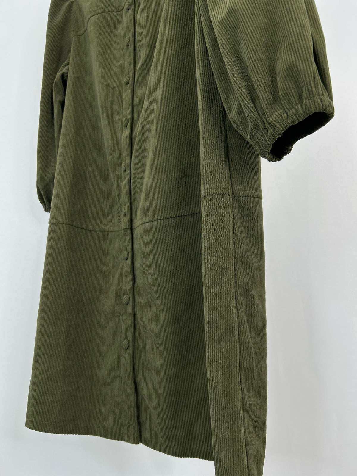 7 FOR ALL MANKIND Size M OLIVE Women Dress
