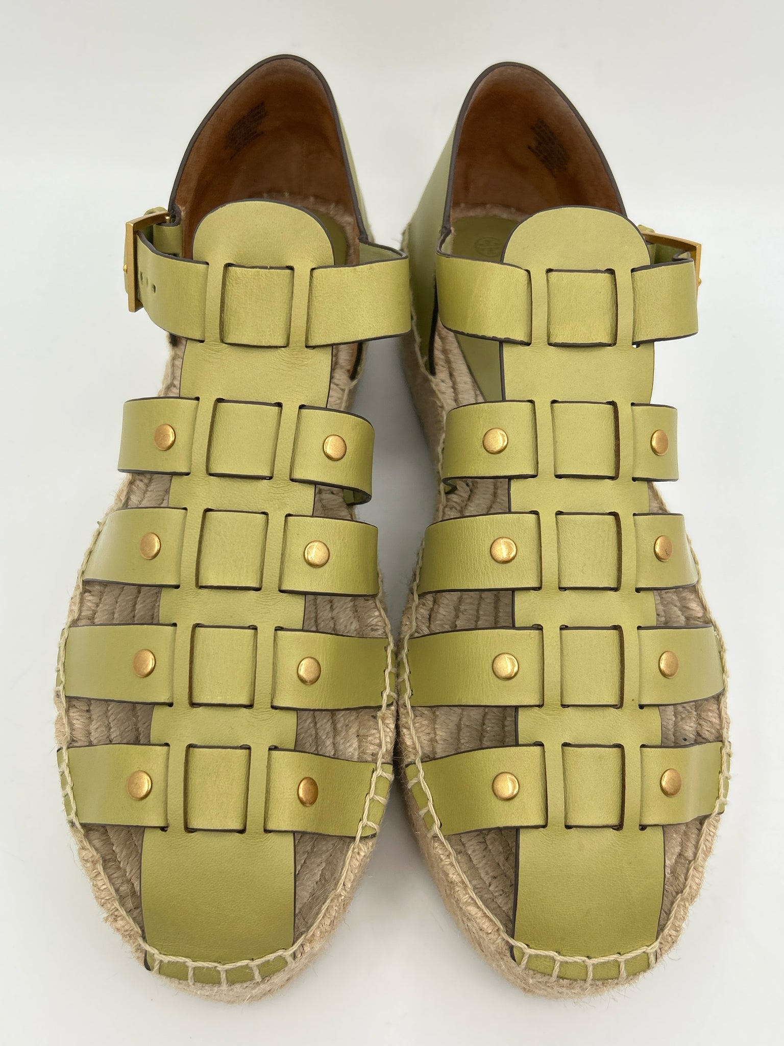TORY BURCH Size 11 PISTACHIO Women Espadrille