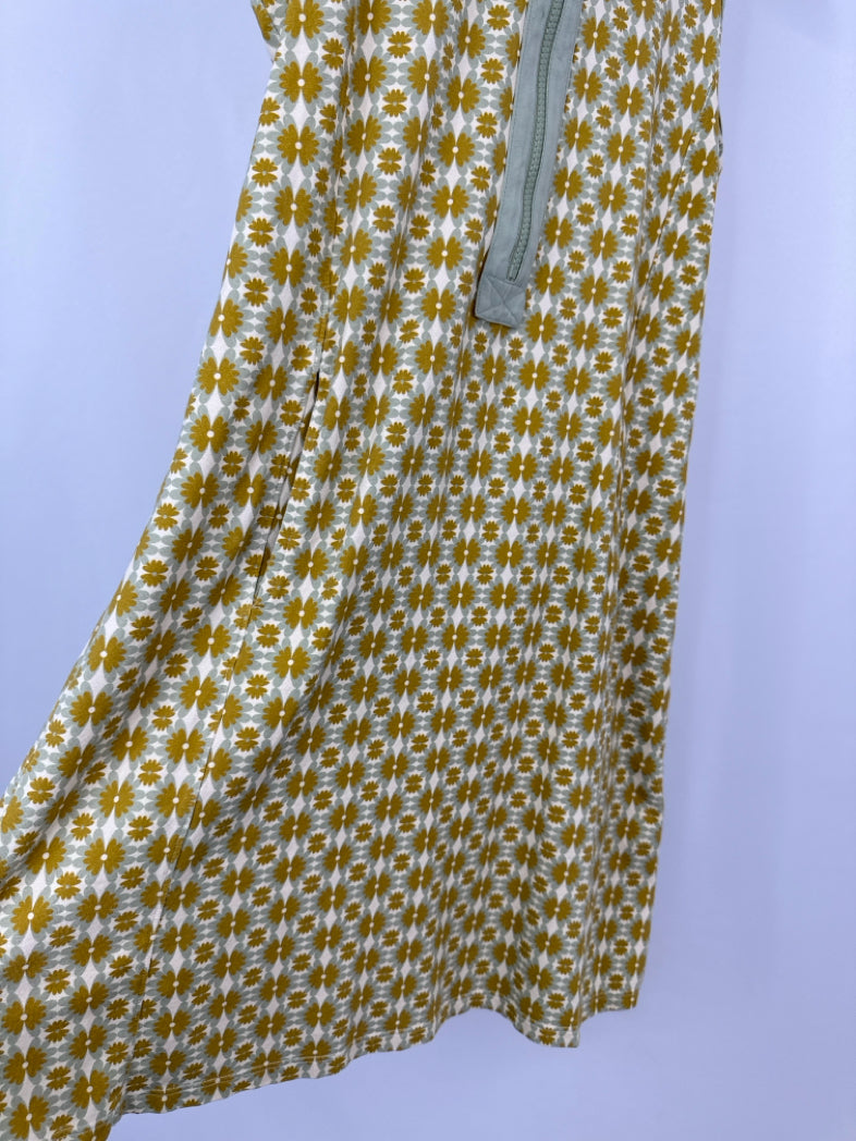 SPARTINA 449 Size S Green & Yellow Women Dress