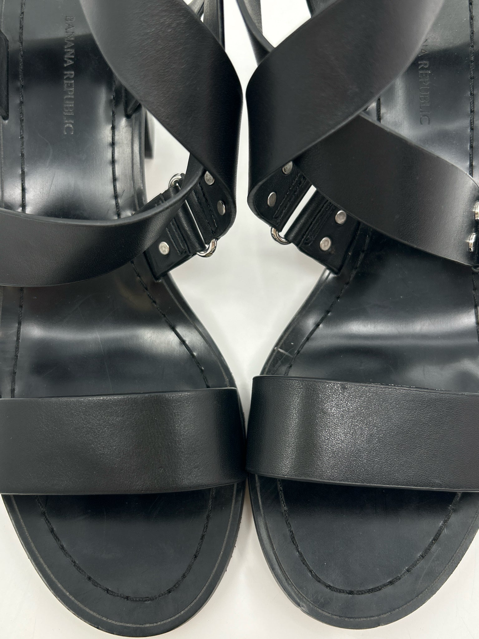 BANANA REPUBLIC Size 9M Black Women Sandal