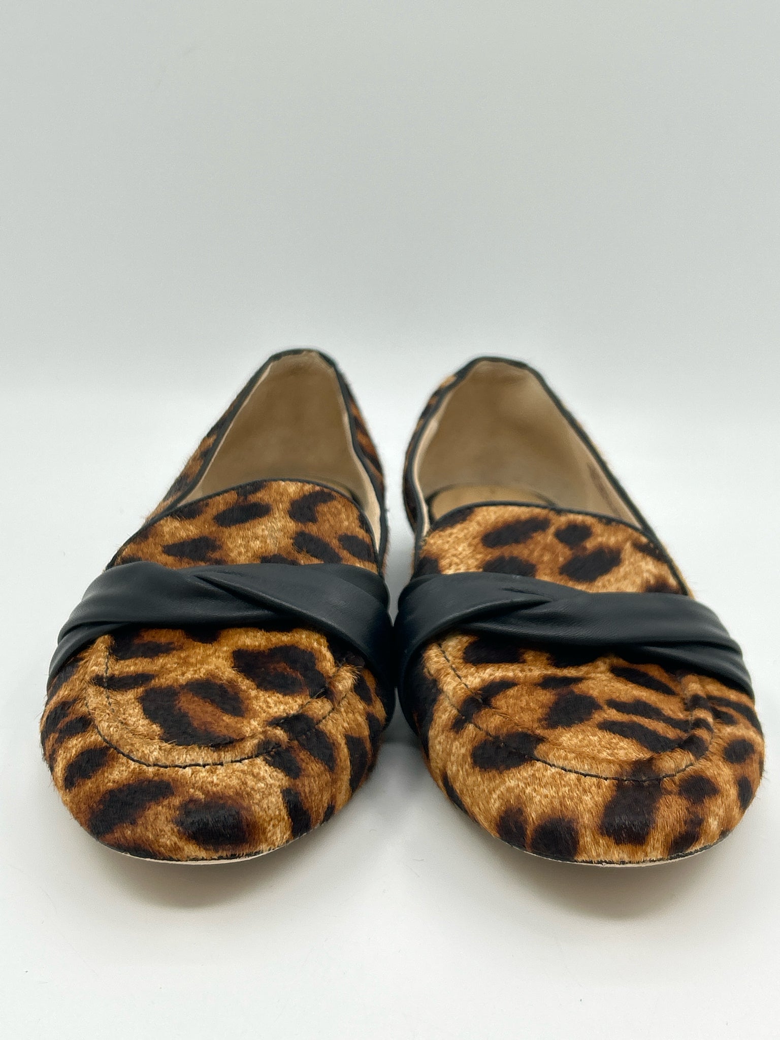 TALBOTS Size 8.5M Tan and Black Women Loafer
