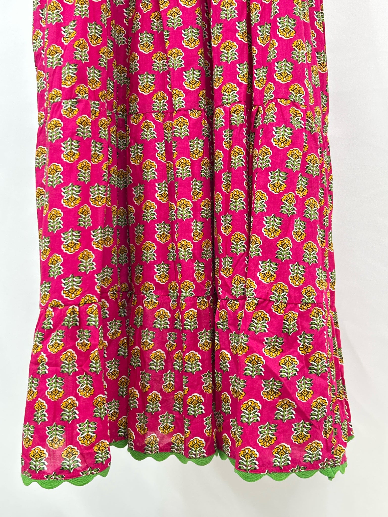 LEA Size 1X Pink Print Women Dress