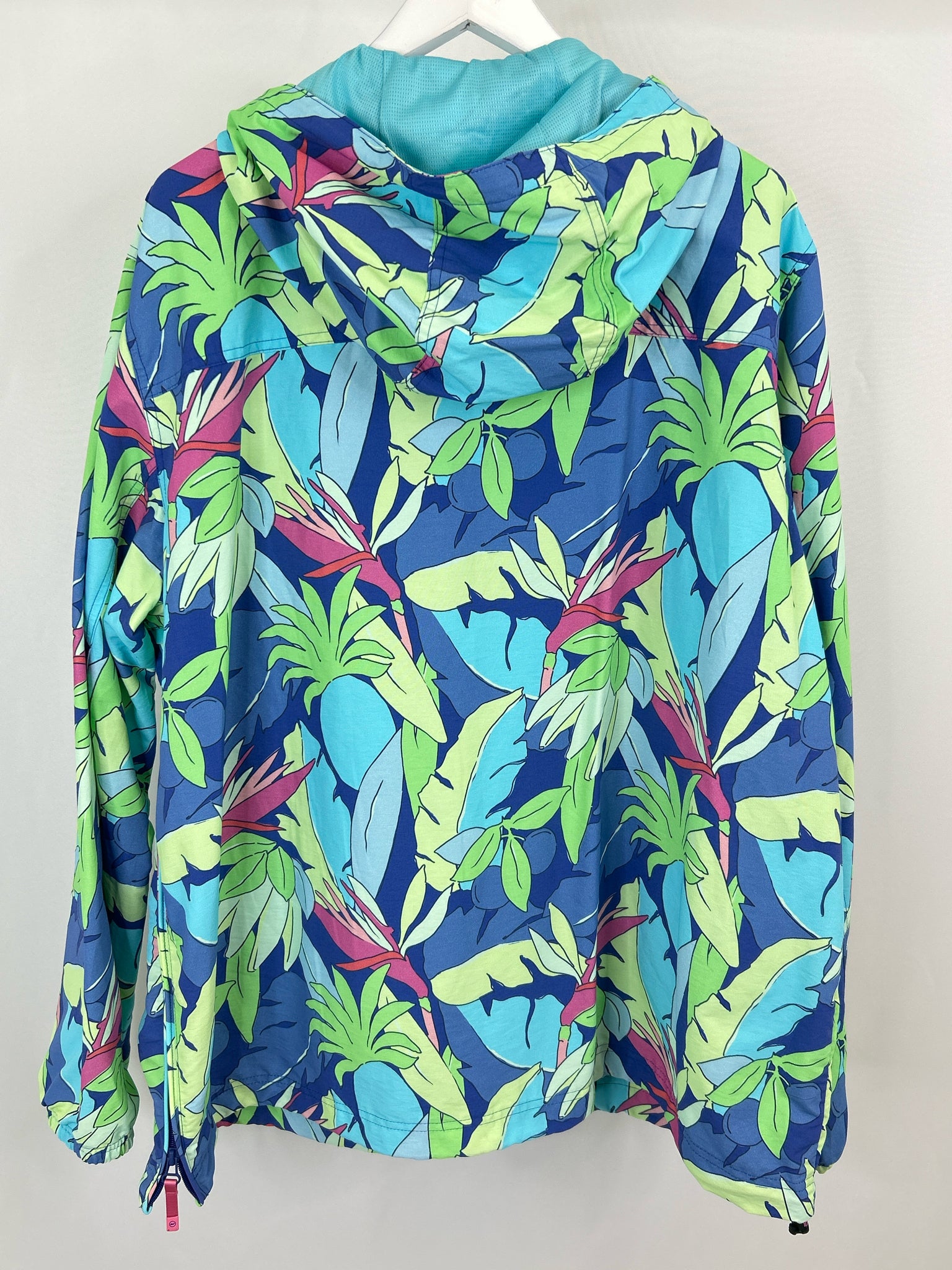 VINEYARD VINES Size XXL Blue Print Women Jacket