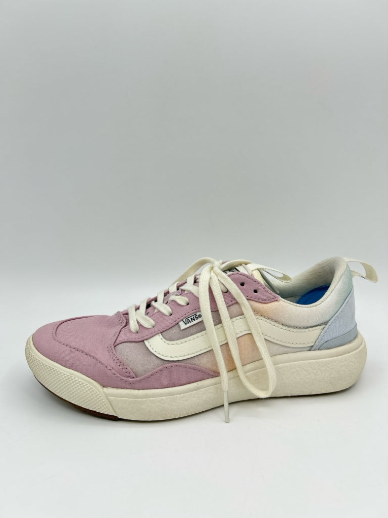 VANS Size 8 Pink and Blue Women's Sneakers