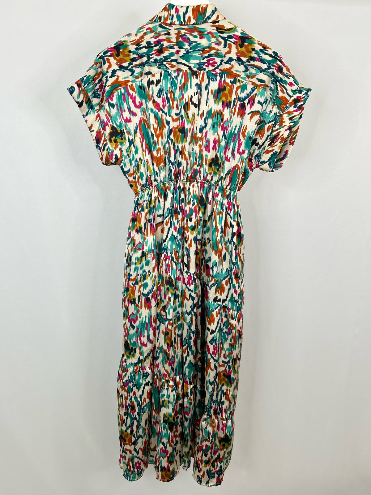ENTRO Size S Multi-Color Women Dress