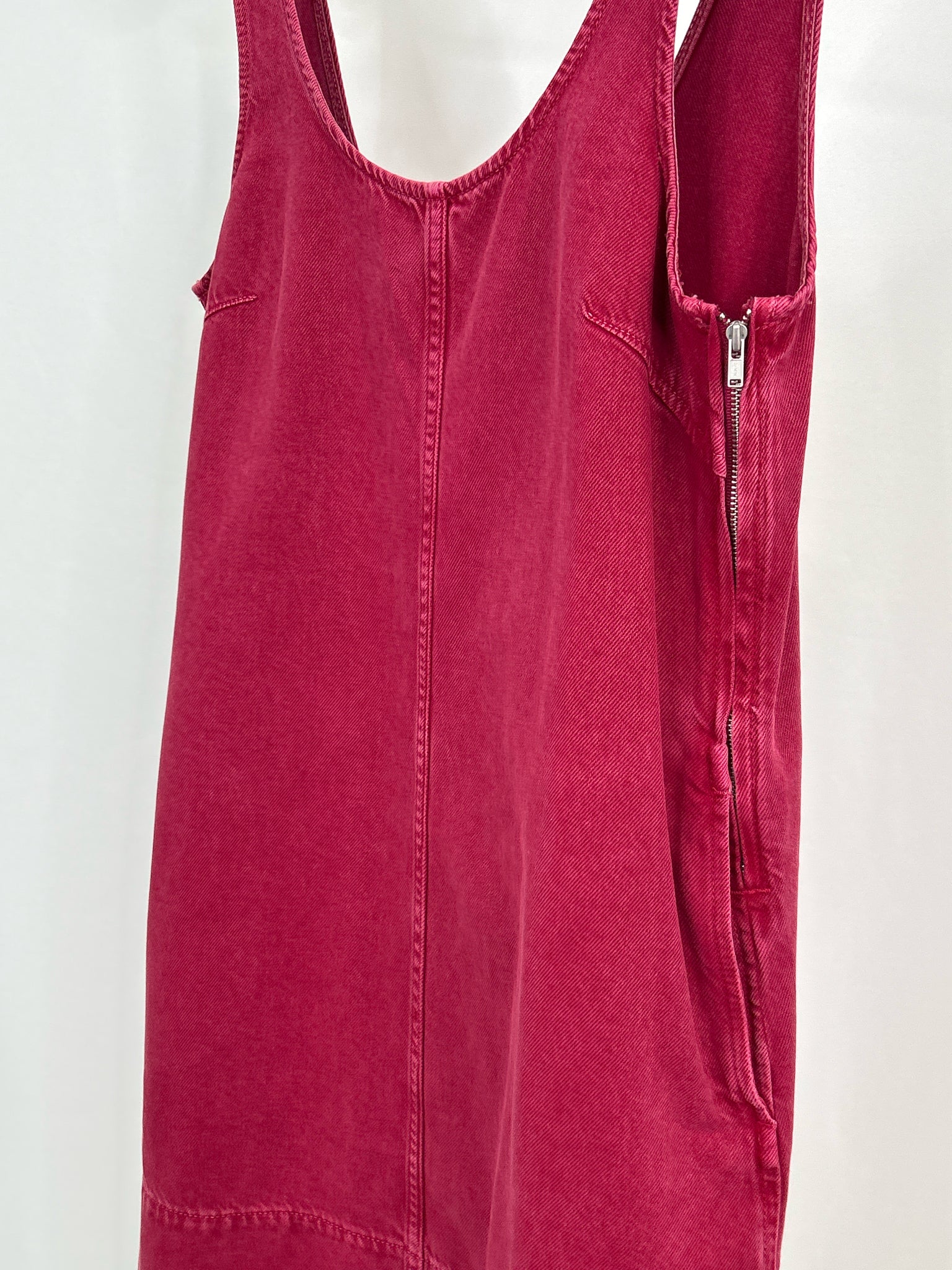 MADEWELL Size S Red Denim Women Dress