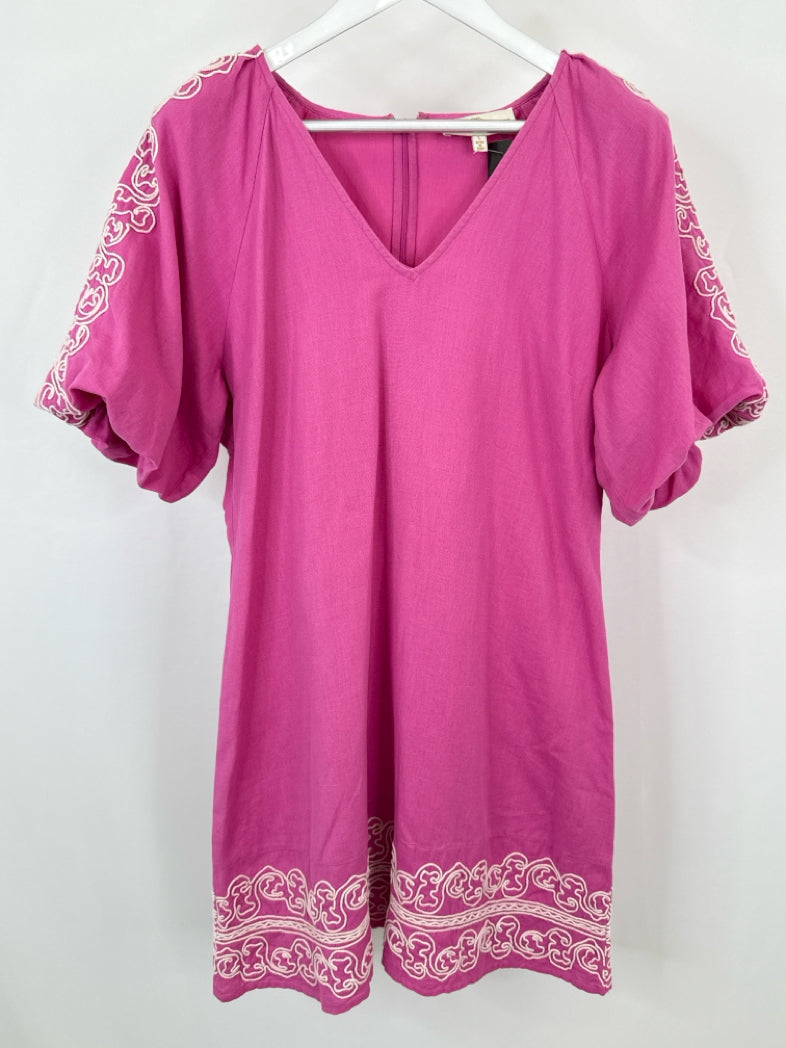 ANNA CATE Size L Pink Women Dress
