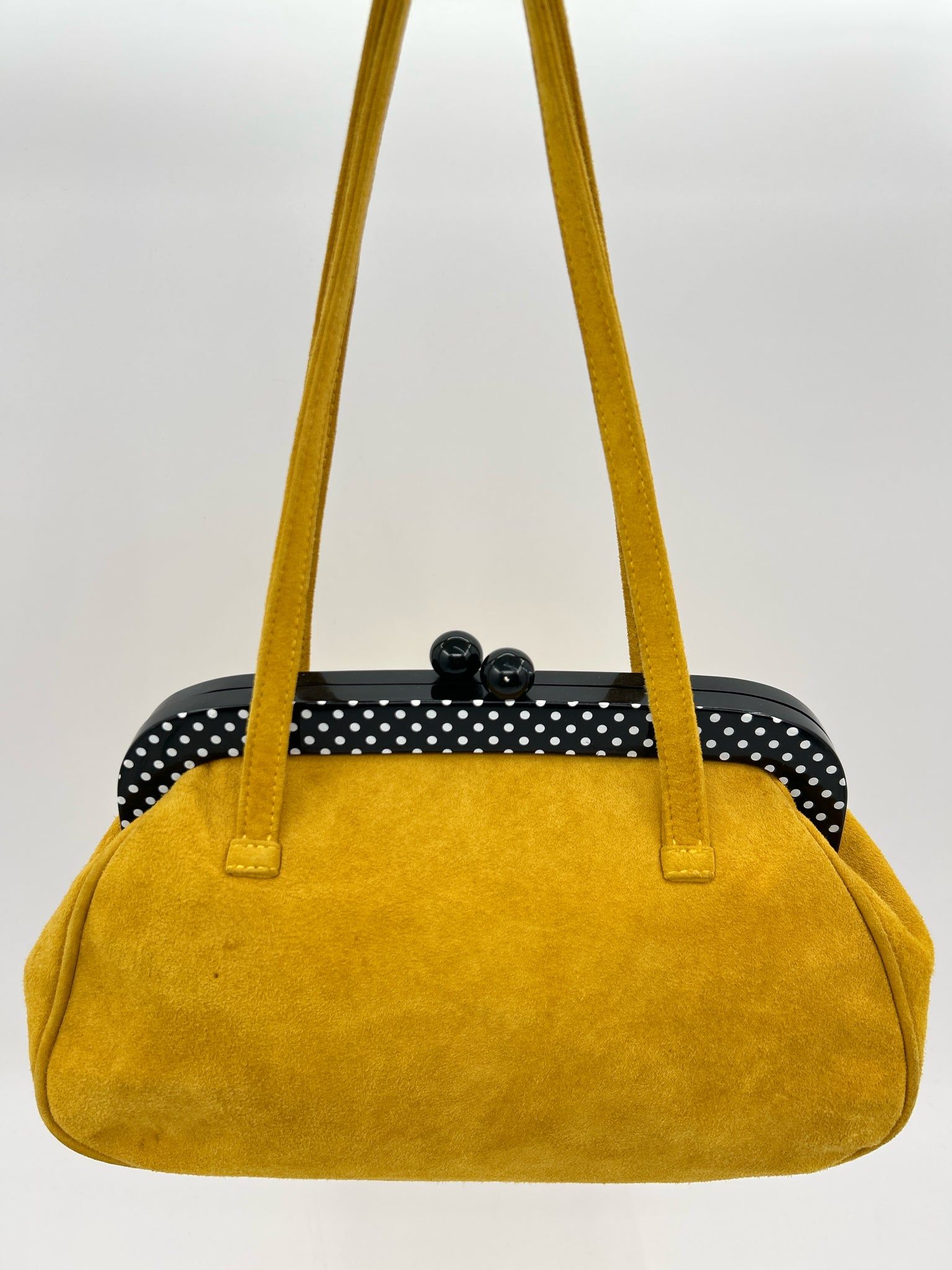 LULU GUINNESS Yellow & Black Women Purse
