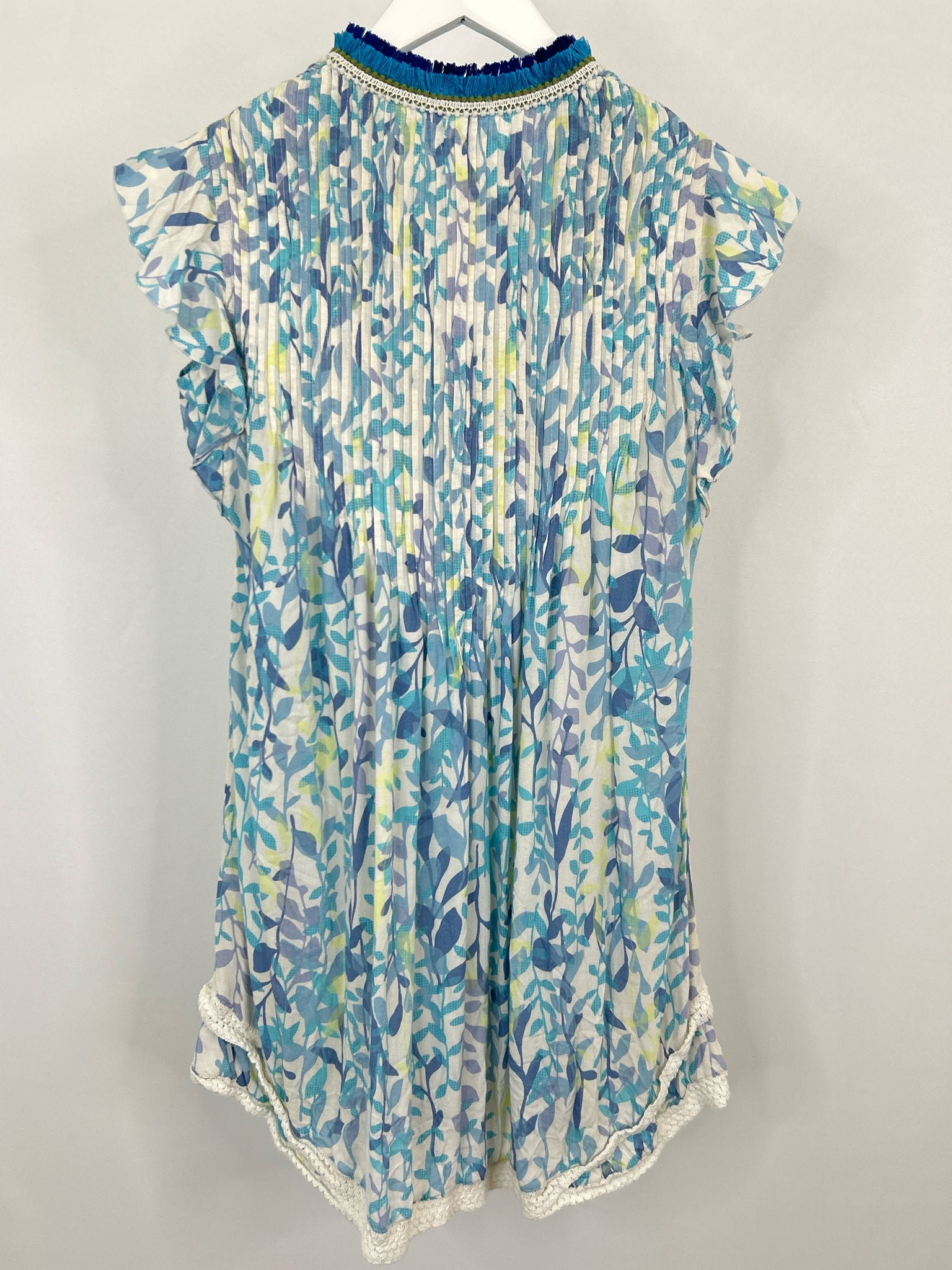 POUPETTE ST BARTH Size S Blue & Green Women Dress
