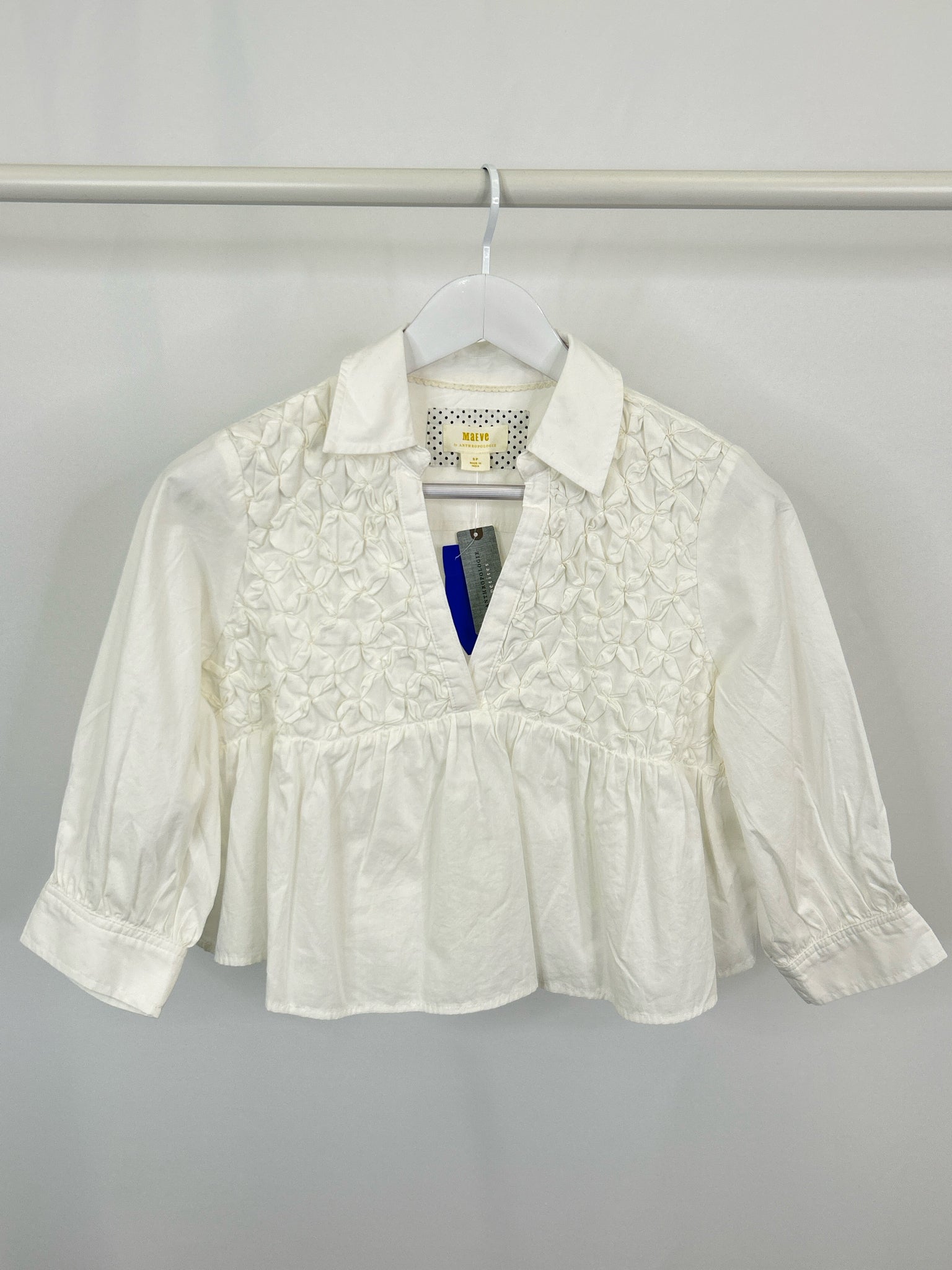 MAEVE Size SP White Women Top