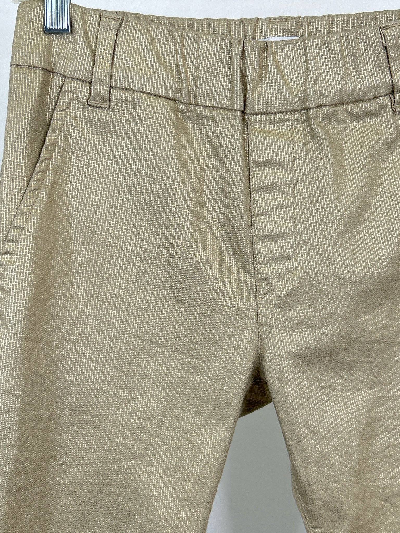 Flog Size 27/4 gold metallic Women Pants