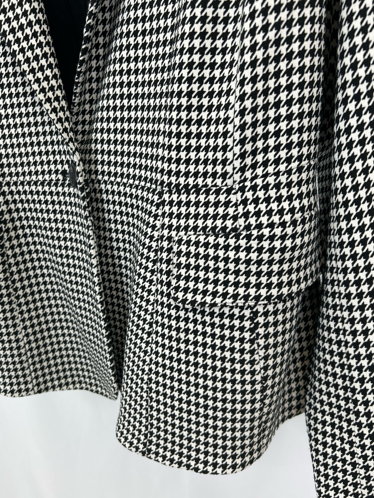 GLAMOUR X LANE BRYANT Size 18 Black & White Women Blazer