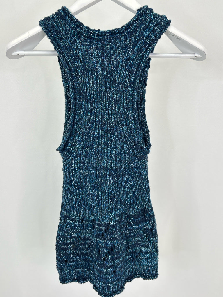 PILCRO Size M Blue Women's Top