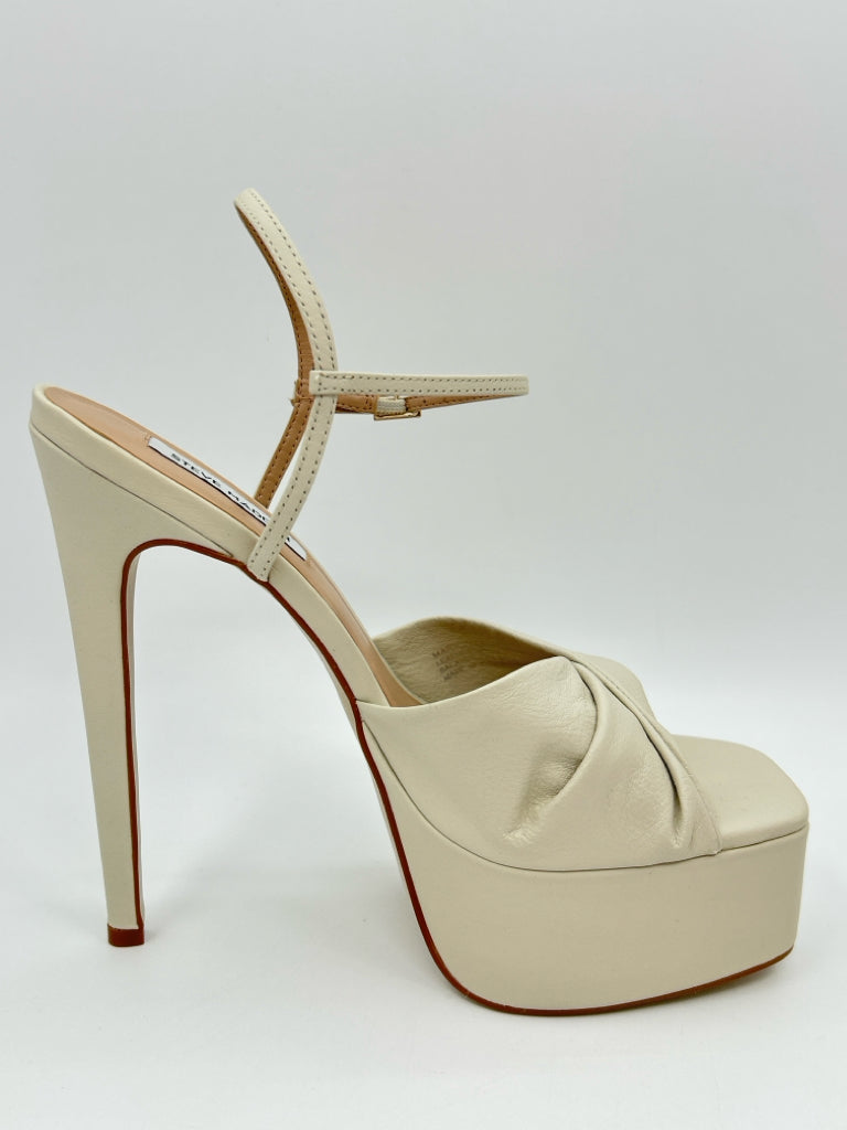 STEVE MADDEN Size 10M BONE Women's Sandal