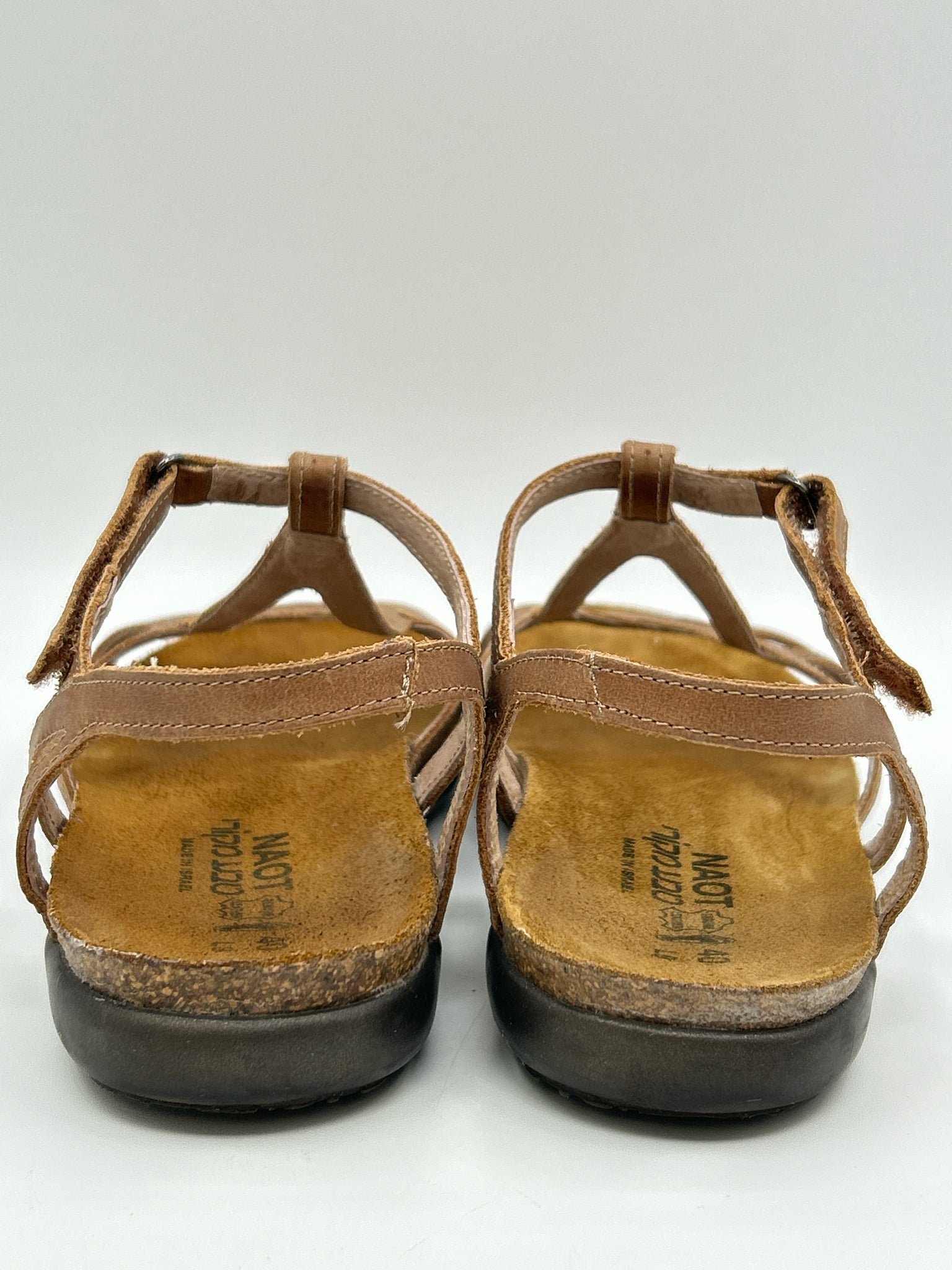 NAOT Size 9/9.5 Brown Women Sandal