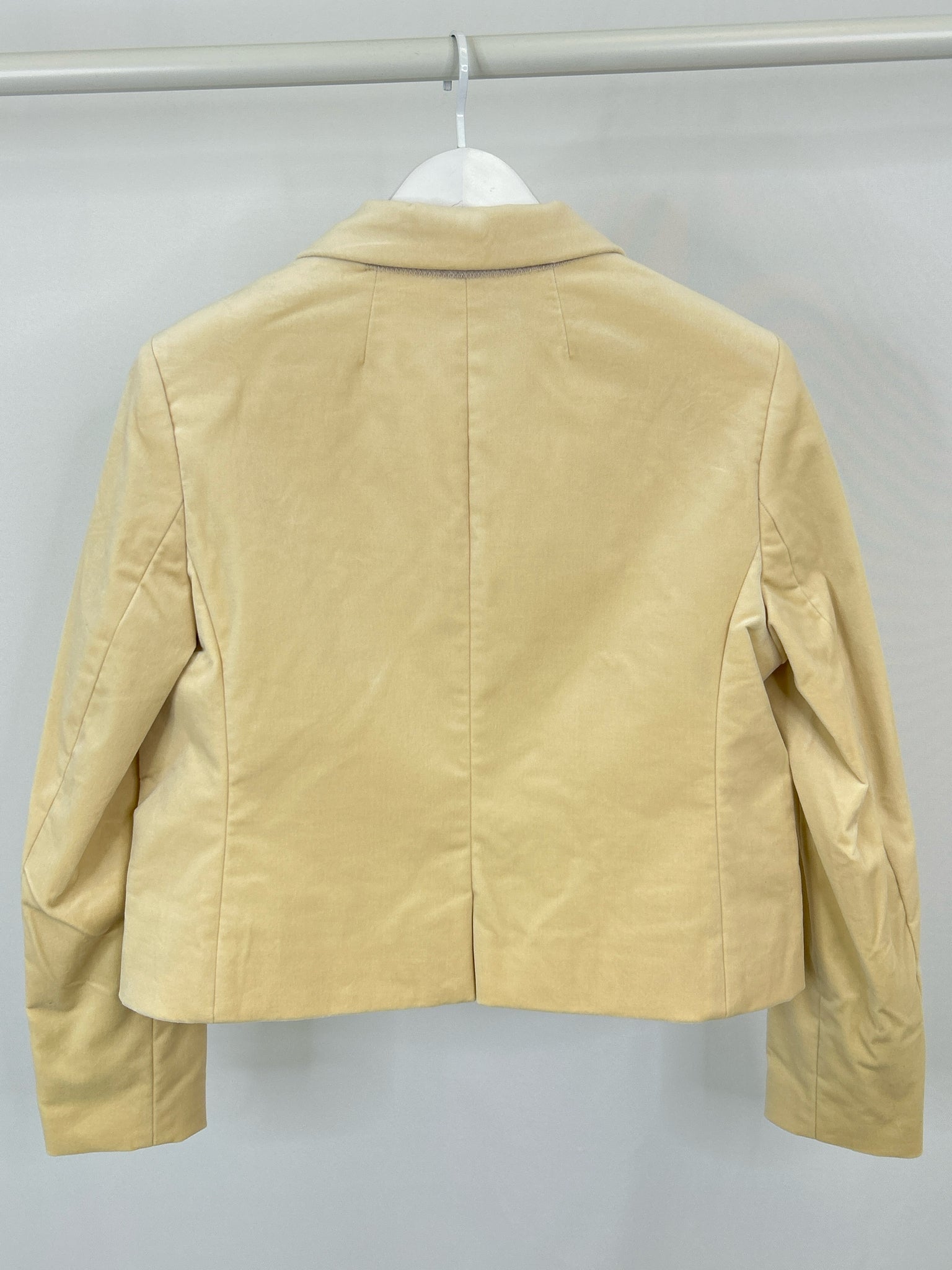 J CREW Size 8 Cream Women Blazer