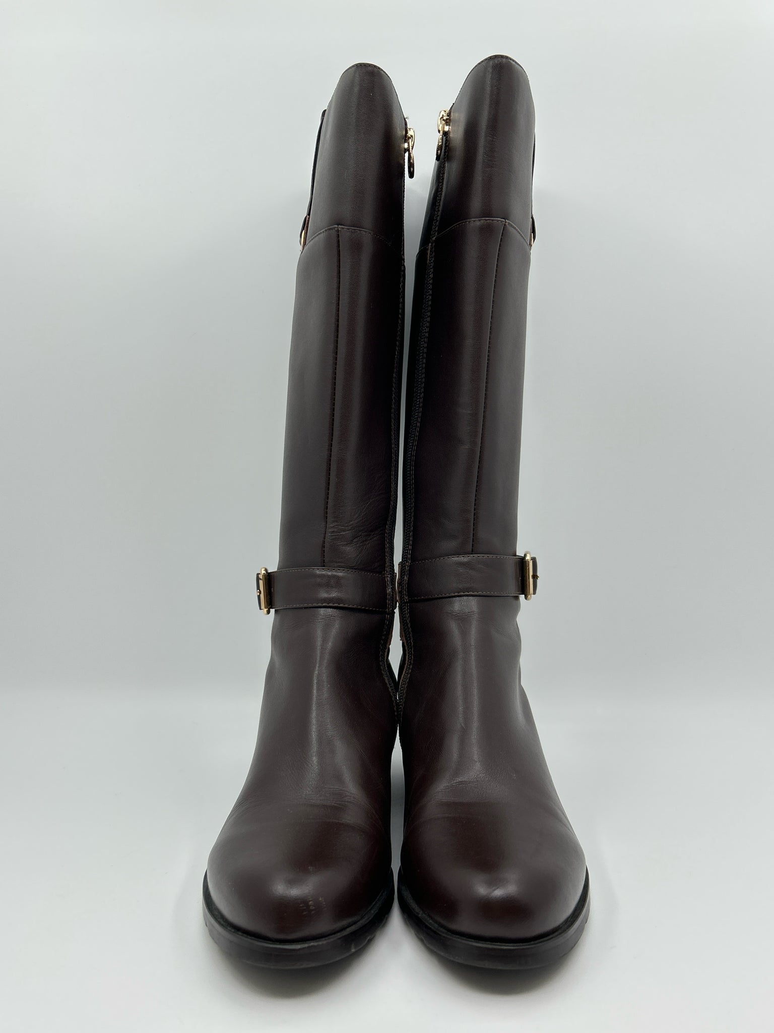 SOLEMANI Size 8M Brown Women Boots