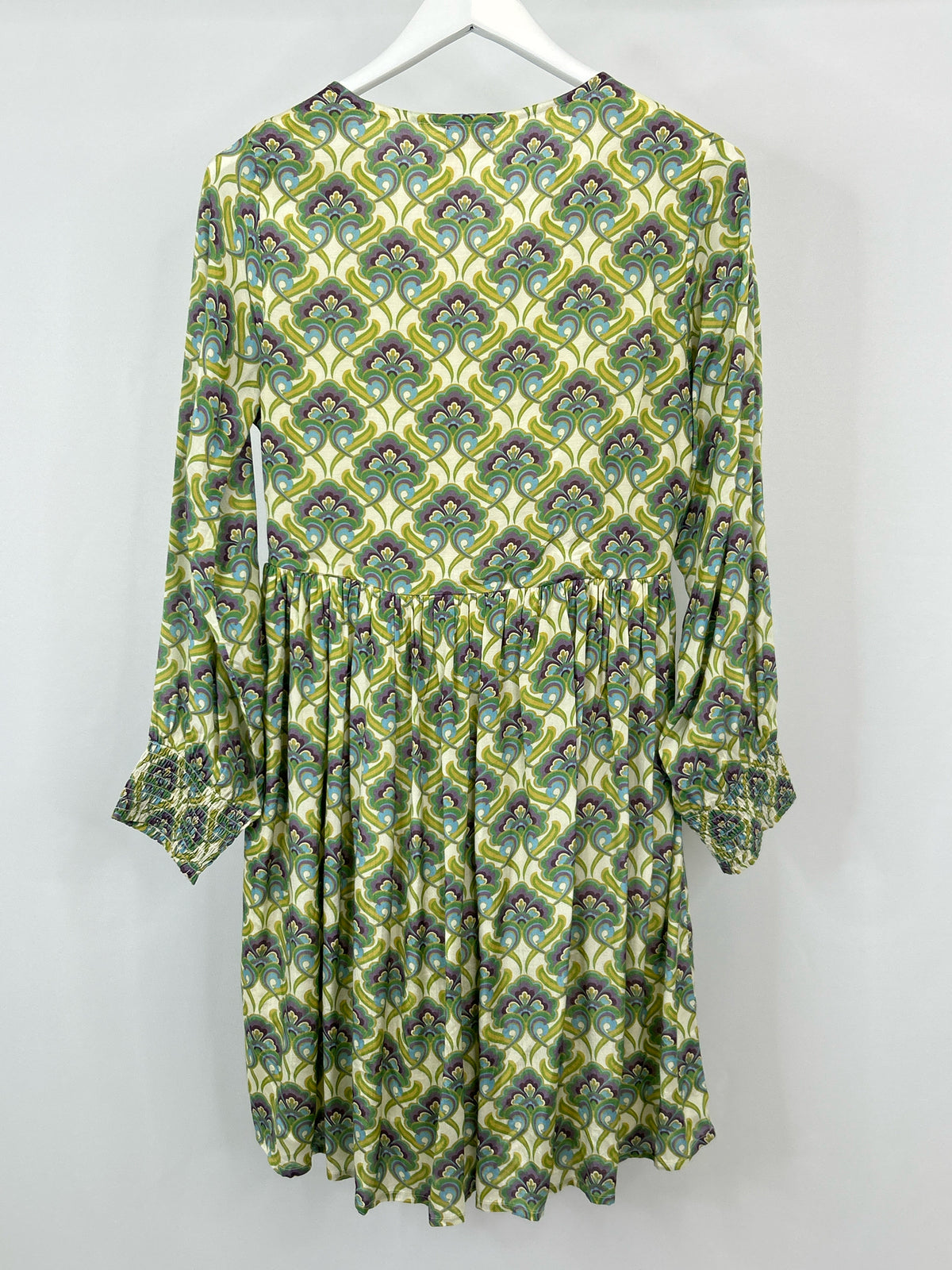 NEKANE NKN Size M Green Floral Women Dress NWT