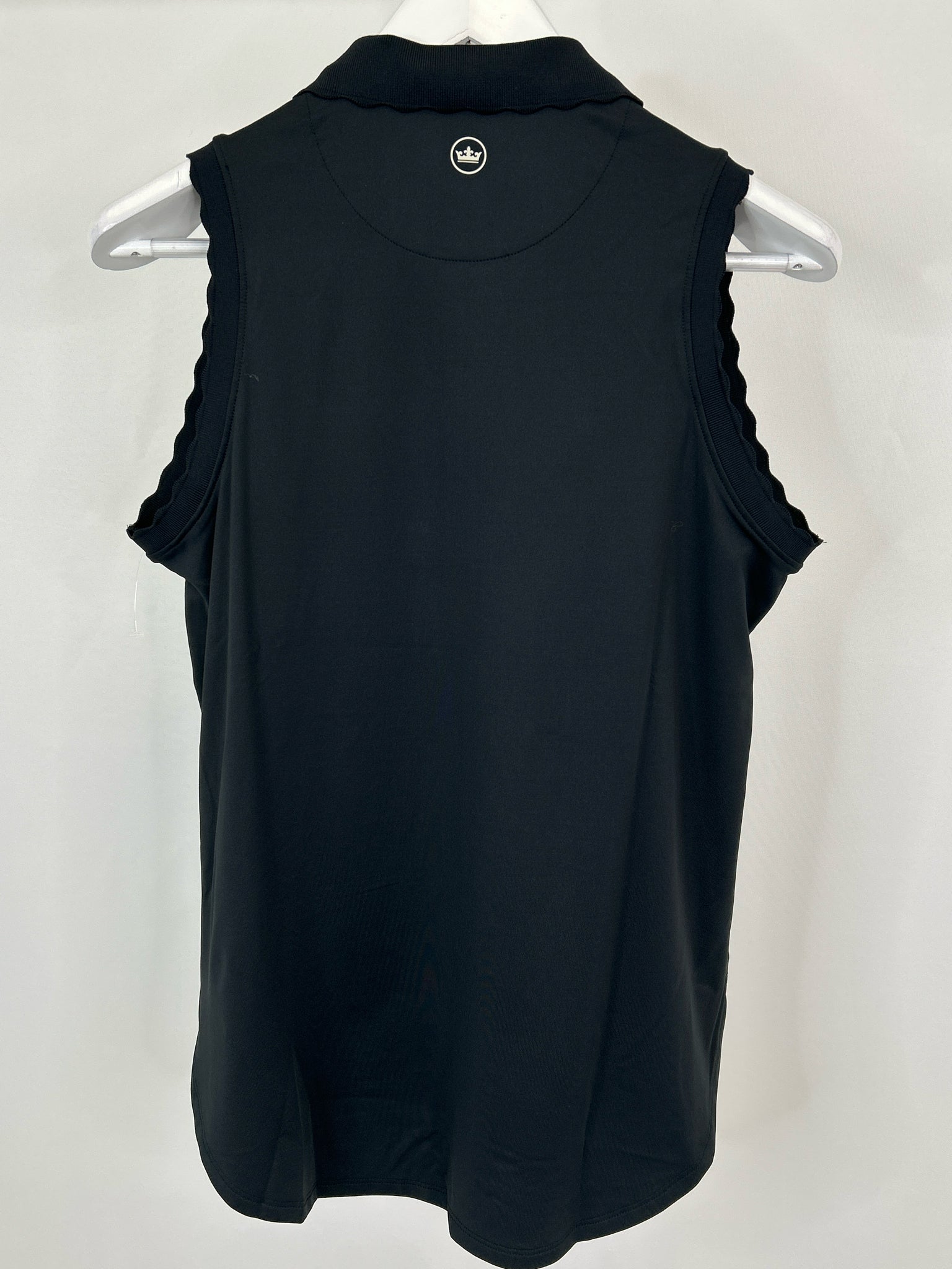 PETER MILLAR NWT Size L Black Women Workout Top