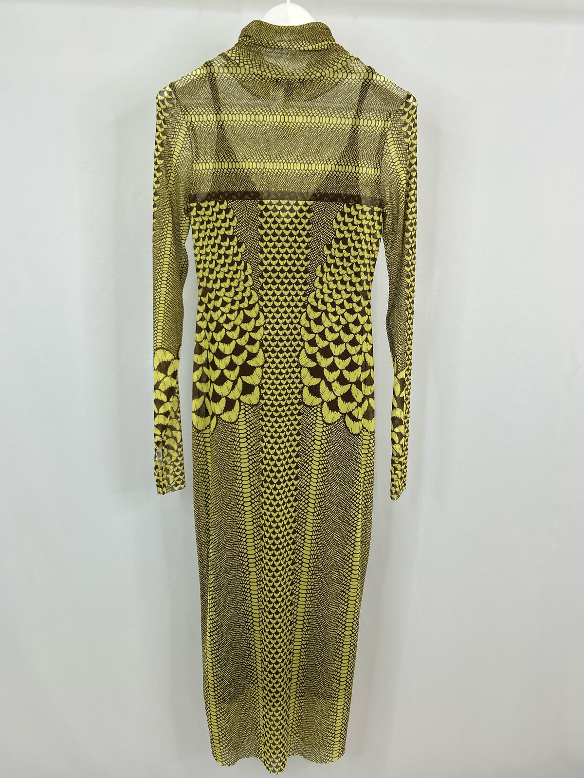 AFRM Size L Yellow and brown Women Dress