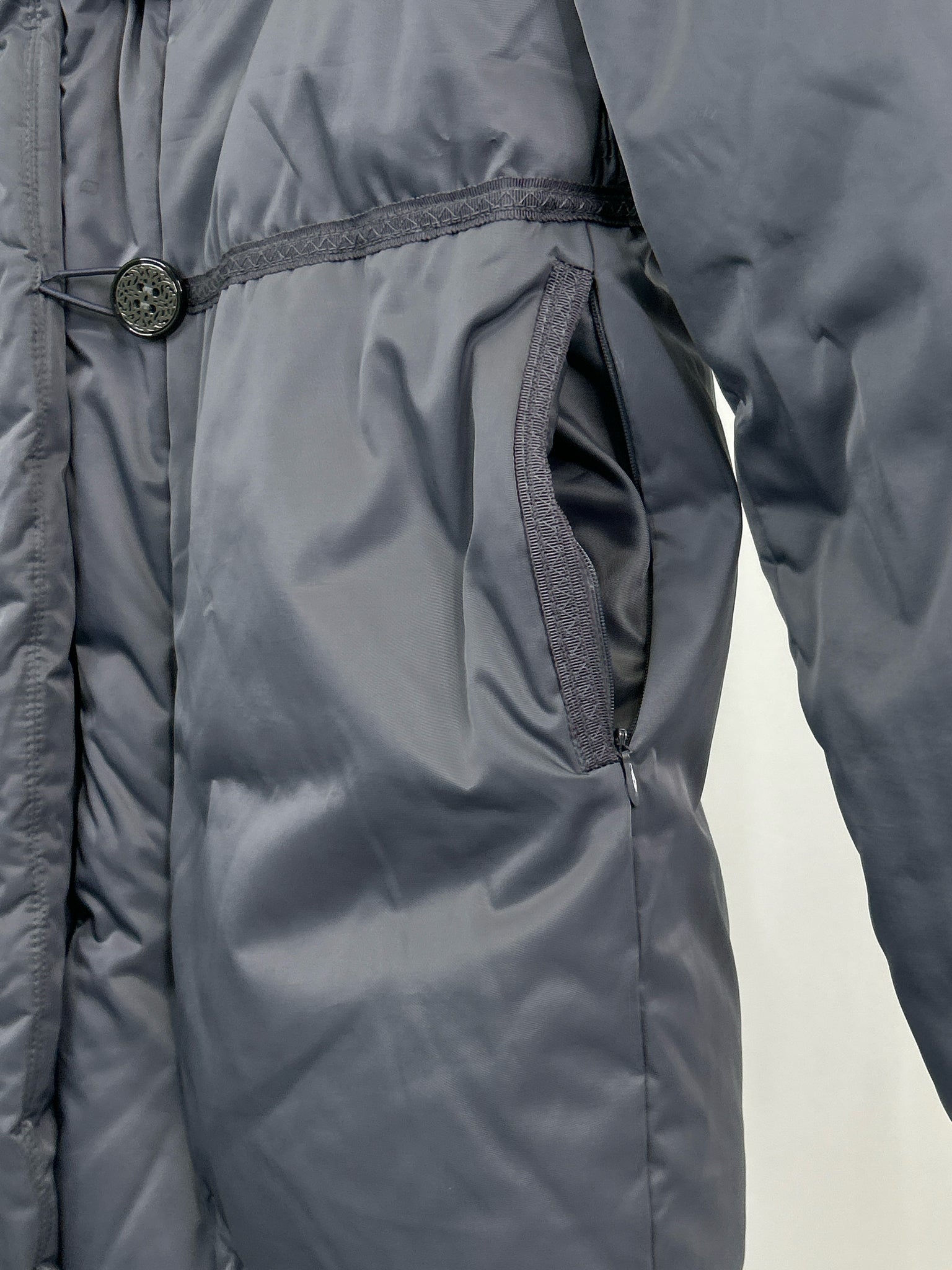 ELIE TAHARI Size M Gray Women Coat