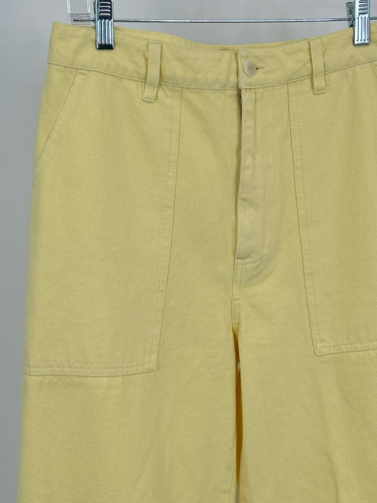 ALEX MILL Women Size 8 Yellow Denim jeans