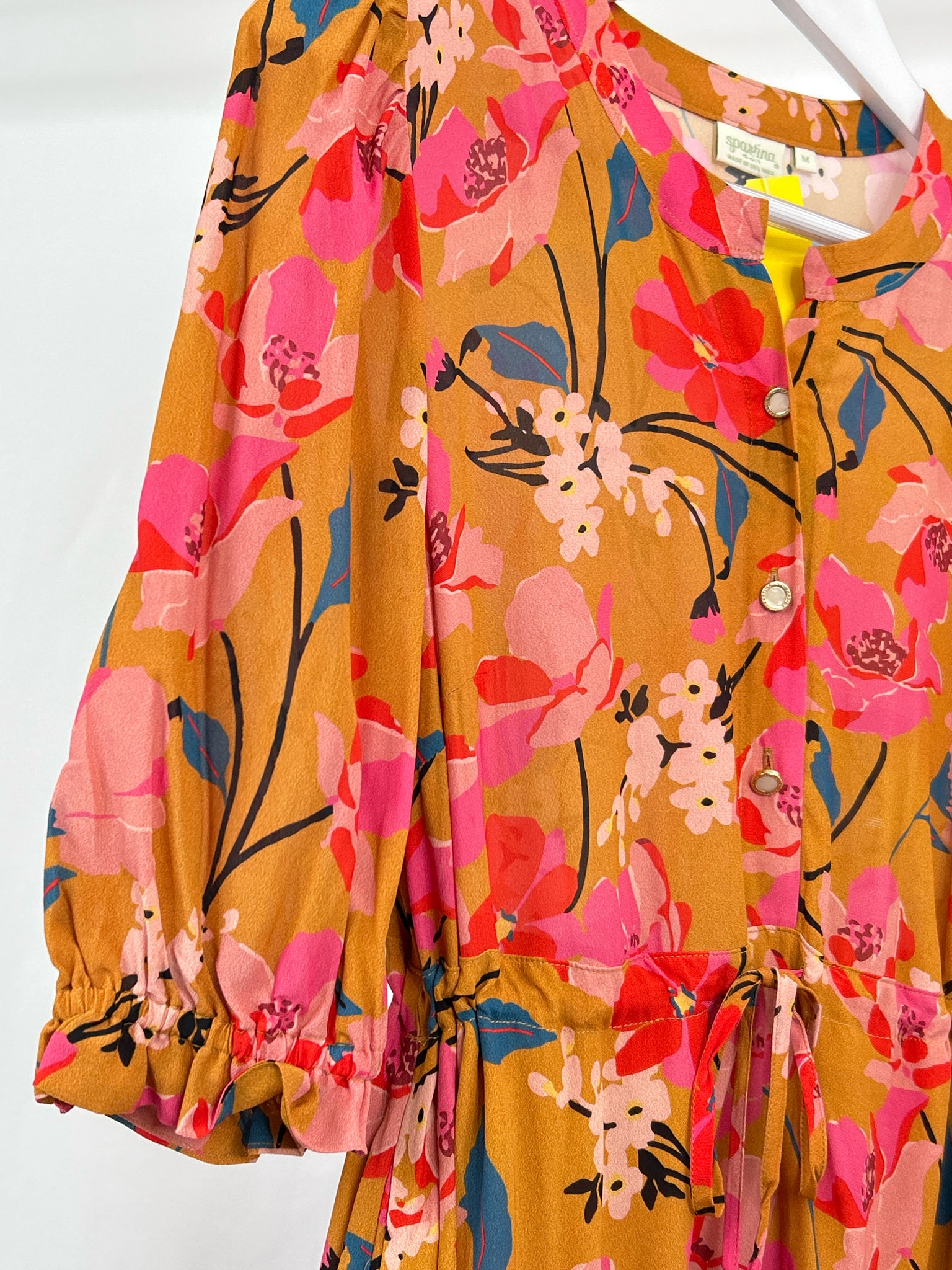 SPARTINA 449 Size M Mustard Women Dress