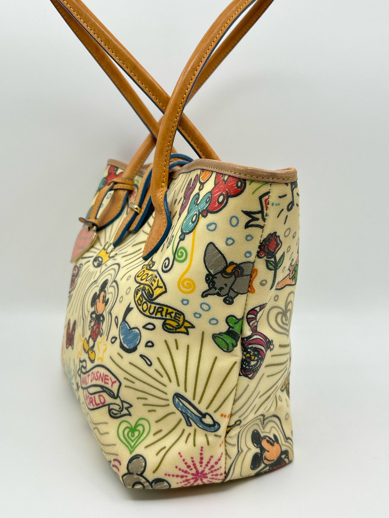 DOONEY & BOURKE Cream Print Women Tote