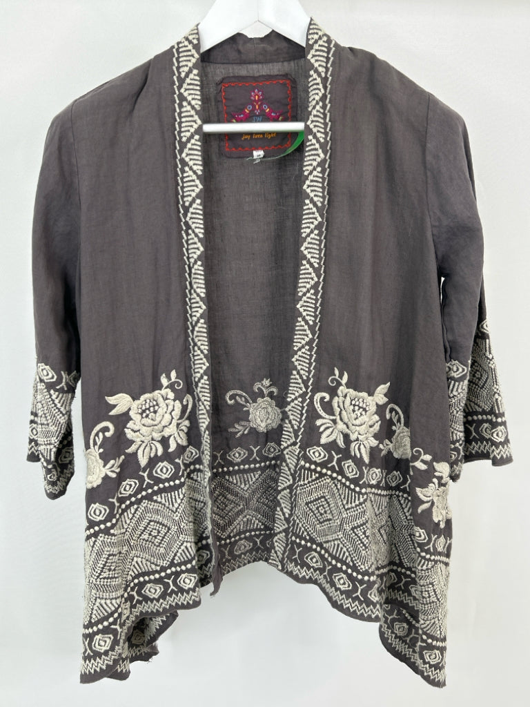 JW Los Angeles Size S Grey Kimono