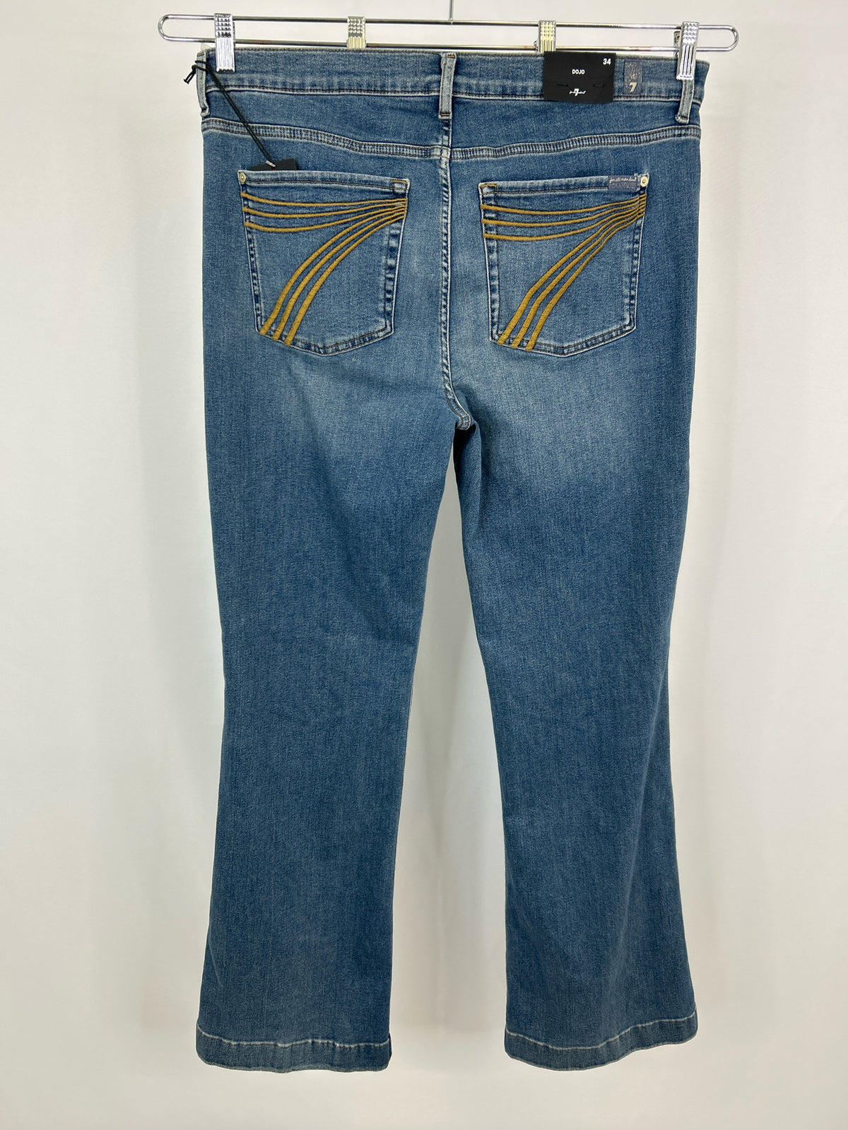7 FOR ALL MANKIND Size 34 BLUE DENIM Women jeans