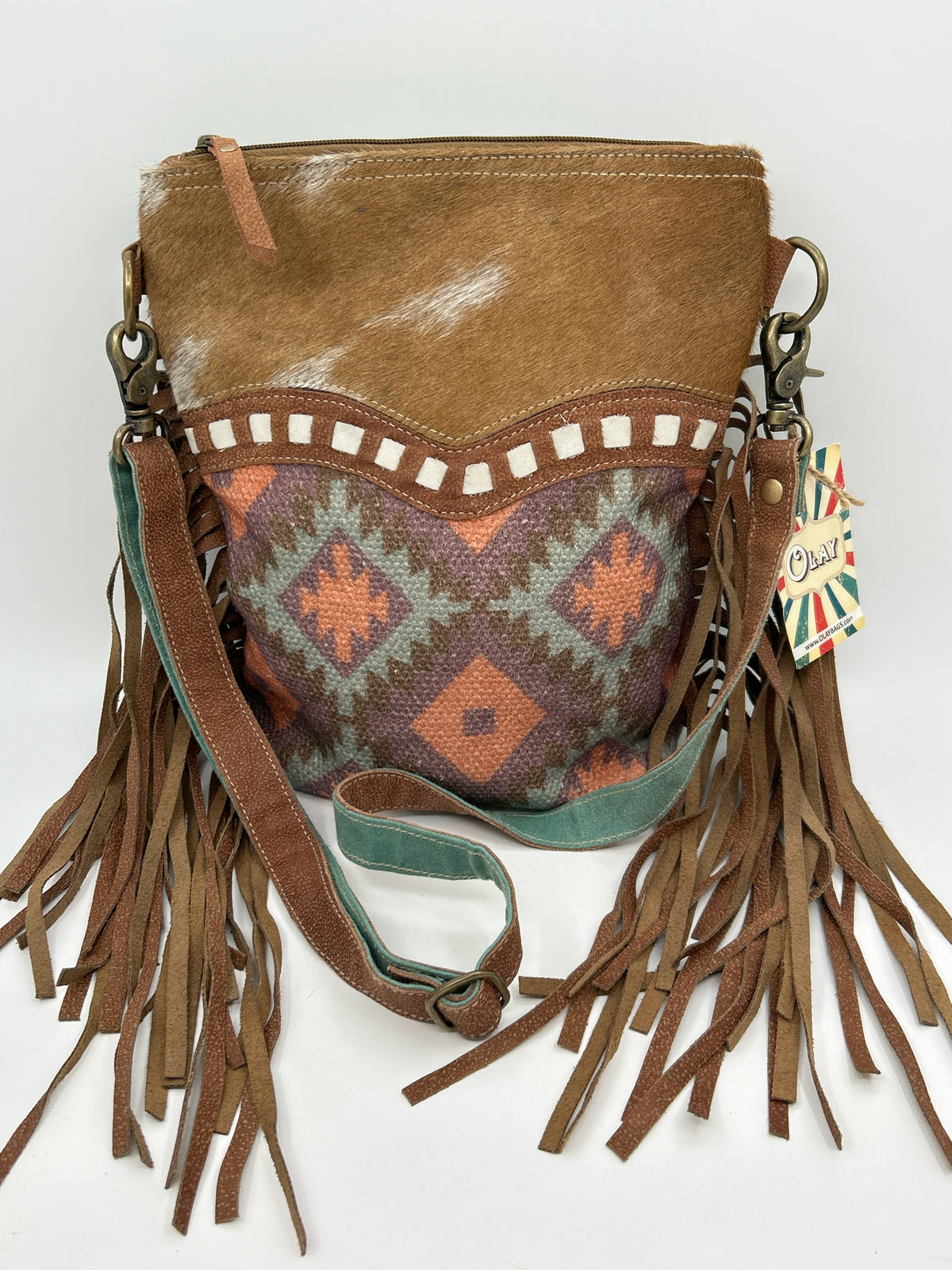 OLAY Brown Women Purse NWT