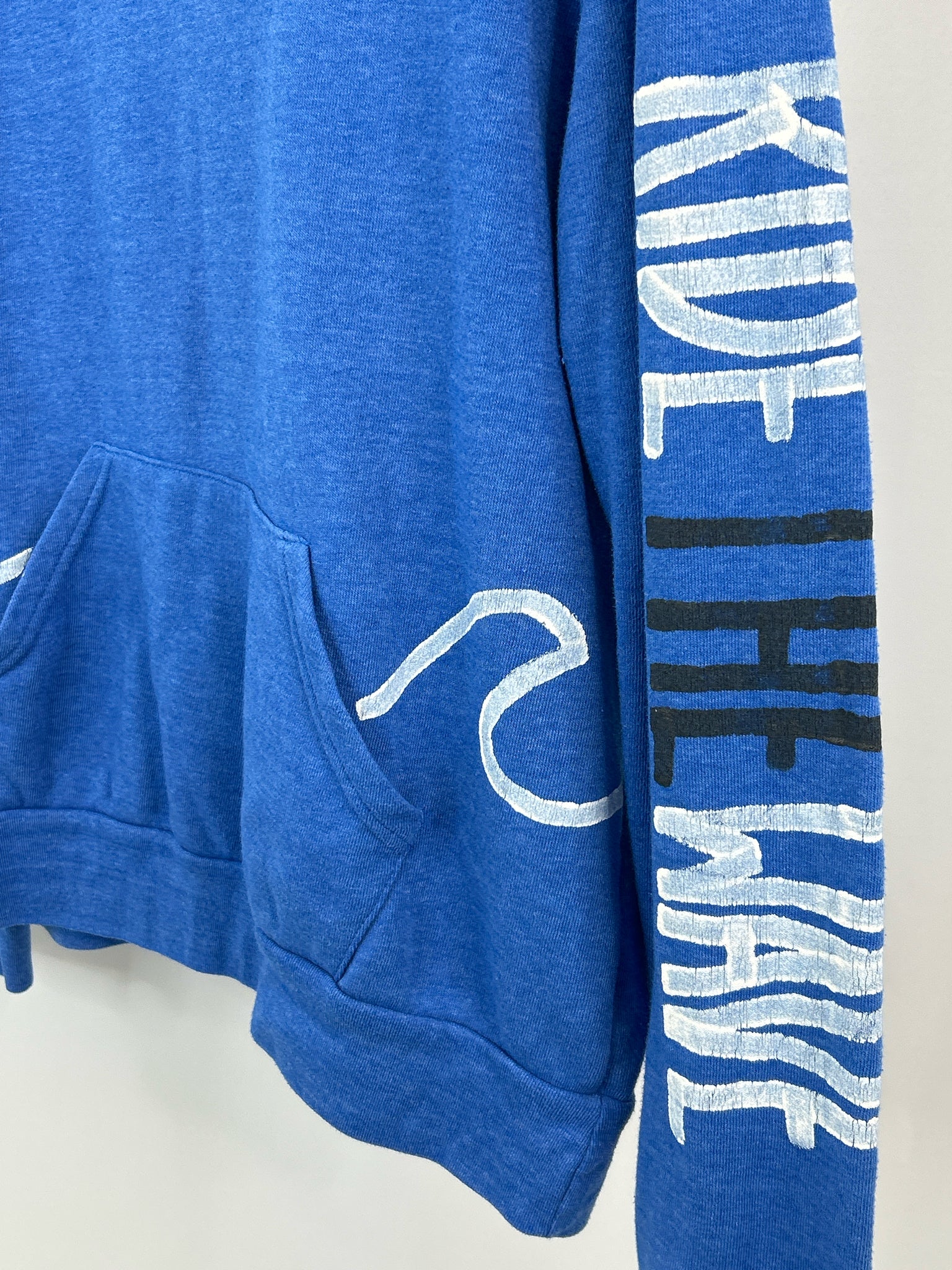 WREN + GLORY Size XL Blue Women Sweatshirt