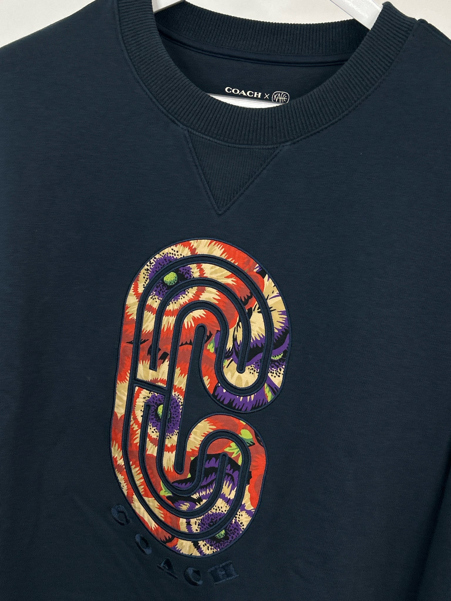 COACH Size M Blue Women Pullover