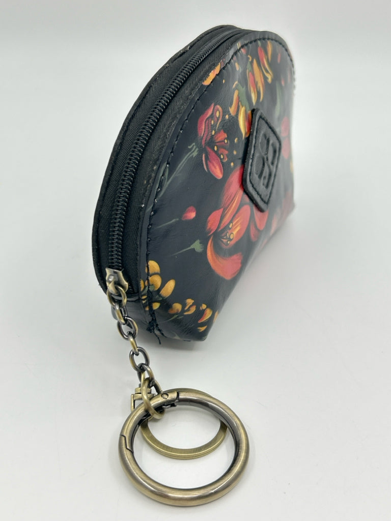 PATRICIA NASH Black Floral Purse