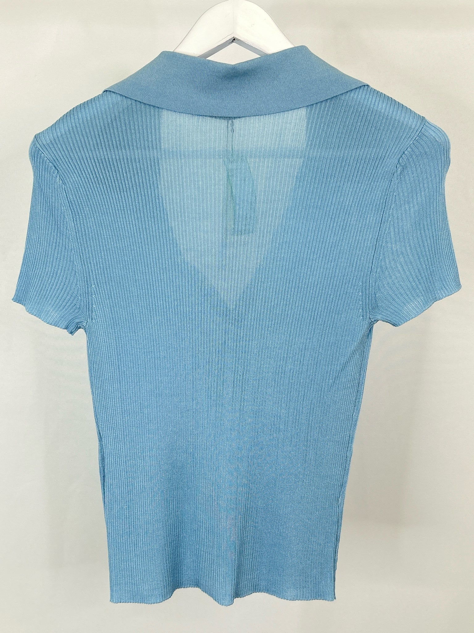 ALICE + OLIVIA NWT Size L Blue Women Top